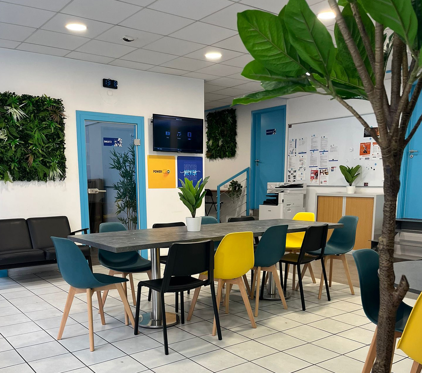 Les locaux de l'EC2M à Mulhouse — une école à taille humaine